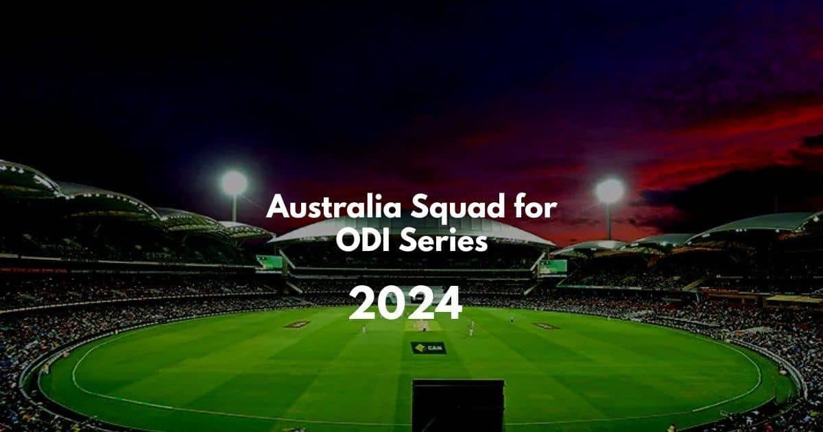 Australia ODI Squad